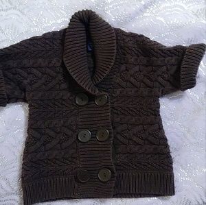 Brown baby gap sweater